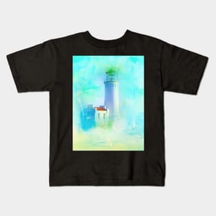 Tranquil Shores - Lighthouse Kids T-Shirt